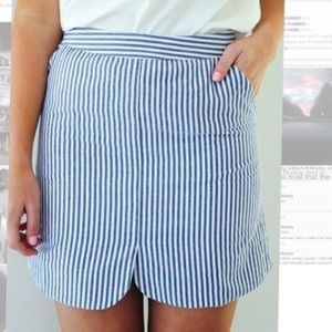 🆕 Striped Mini Skirt